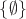 $\left\{ \emptyset  \right\}$