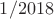 $1/2018$