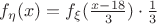 $f_{\eta}(x)=f_{\xi}(\frac{x-18}{3}) \cdot \frac{1}{3}$