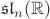 $\mathfrak{sl}_n(\mathbb{R})$