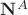 $\mathbf N^A$