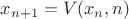 $x_{n+1} = V(x_n,n)$