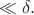 $\ll\delta.$