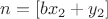 $n=[bx_2+y_2]$