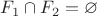 $F_1\cap F_2=\varnothing$