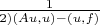${1\over2)(Au,u)-(u,f)$