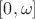 $[0,\omega]$