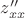 $z^{\prime\prime}_{xx}$