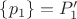 $\{p_{1}\}=P'_{1}$