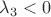 $\lambda_3 <0$