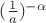 $(\frac{1}{a})^{-\alpha}$