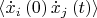 $\left\langle \dot{x}_{i}\left(0\right)\dot{x}_{j}\left(t\right)\right\rangle$