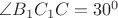 $\angle B_1C_1C=30^0$