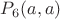 $ P_6(a,a) $