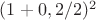 $(1+0,2/2)^2$
