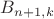 $B_{n+1,k}$