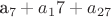 a_7+a_17+a_{27}