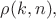 $\rho(k,n),$
