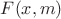 $F(x,m)$