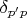 $\delta_{p'p}$