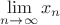 $\lim\limits_{n\to \infty}x_n$