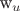 $\textrm{w}_u$