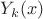 $Y_k(x)$ $Y_k(x)$