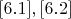 $\eqno[6.1],[6.2]$