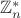 $\mathbb Z^*_{n}$$