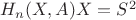 $H_{n}(X,A) когда X=S^{2}$