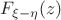 $F_{\xi-\eta}(z)$