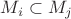 $M_i\subset M_j$