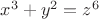 $x^3+y^2=z^6$