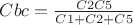$Cbc=\frac{C2C5}{C1+C2+C5}$