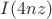$I(4nz)$