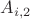 $A_{i, 2}$