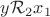 $y\mathcal{R}_2x_1$