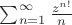 $\sum_{n=1}^\infty \frac{z^{n!}}{n}$
