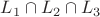 $L_1 \cap L_2 \cap L_3$