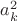 $a_k^2$