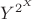 $Y^{2^X}$