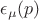 $\epsilon_{\mu}(p)$