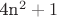 4n^2+1