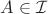 $A\in\mathcal I$