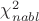 $\chi^2_{nabl}$