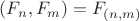 $(F_{n},F_{m})=F_{(n,m)}$