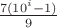 $7(10^i-1)\over 9$