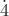 $\dot{4}$