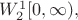 $W^1_2[0,\infty),$