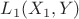 $L_1(X_1, Y)$